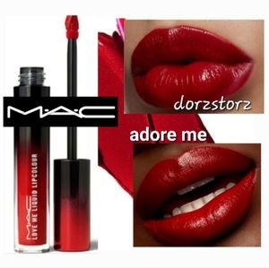 MAC Hydrating Liquid Lipstick Love Me Lipcolour *ADORE ME* / .10 oz / NIB